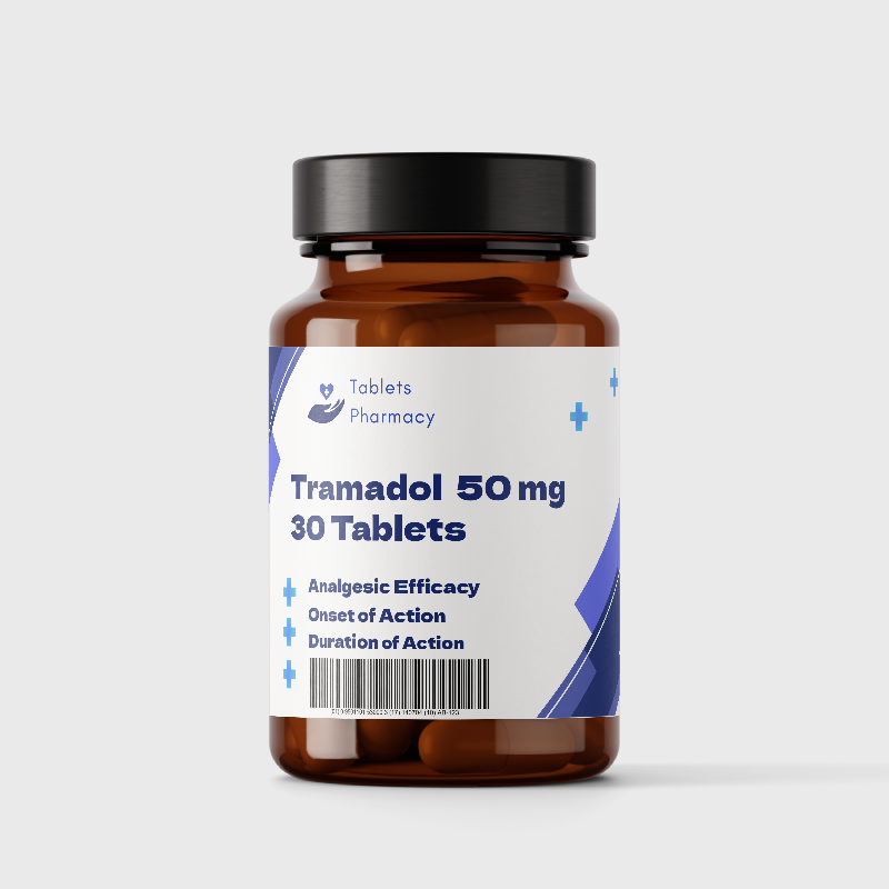 Tramadol HCl 50 mg Tablet 100 Tablets